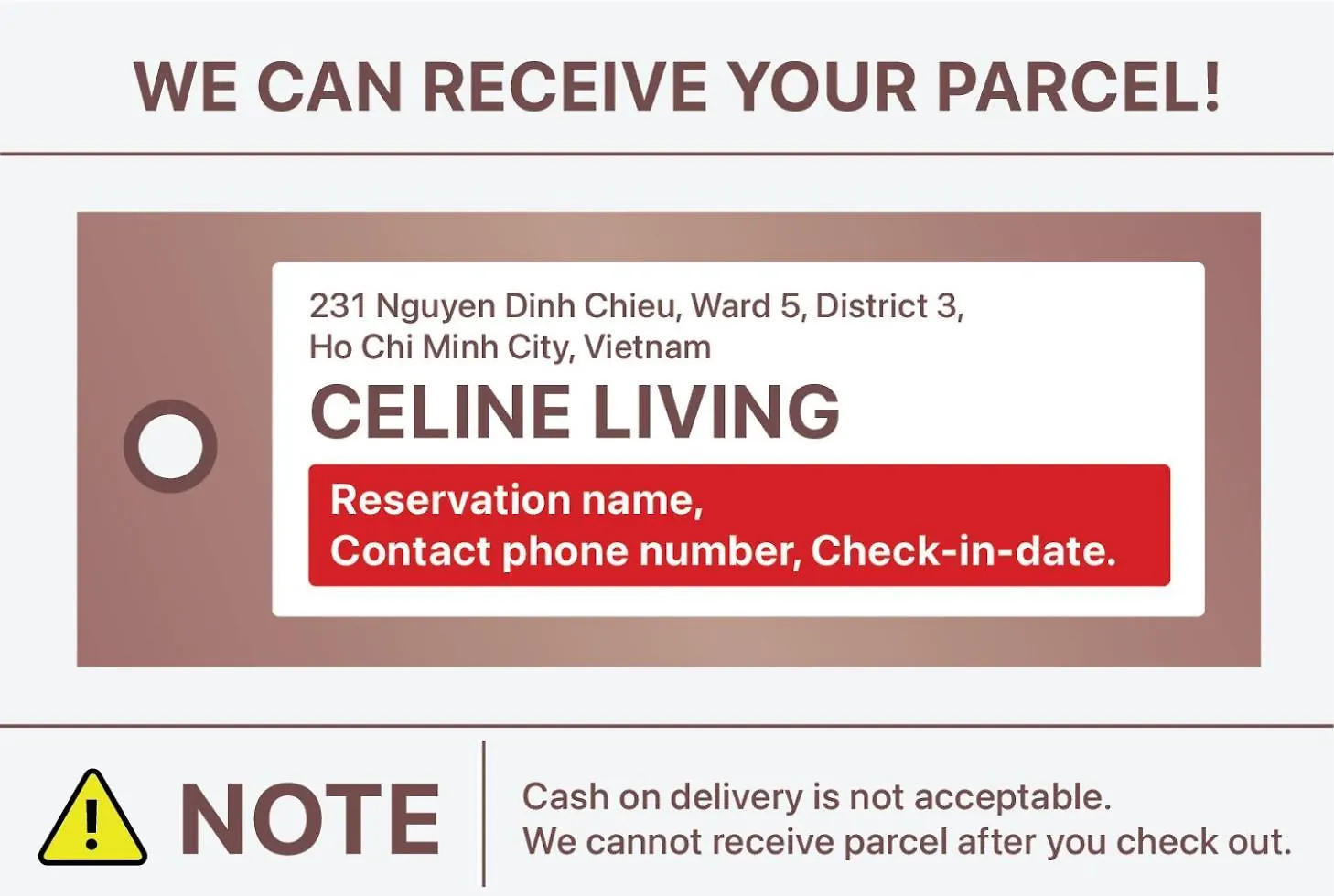 מלון דירות הו צ'י מין סיטי Celine Living - Central